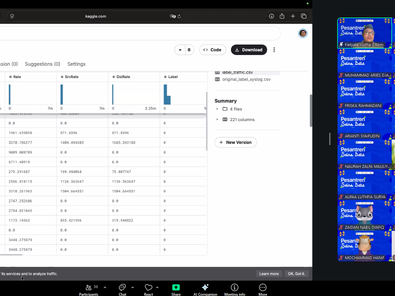 Pesantren Sains Data 1447 H event