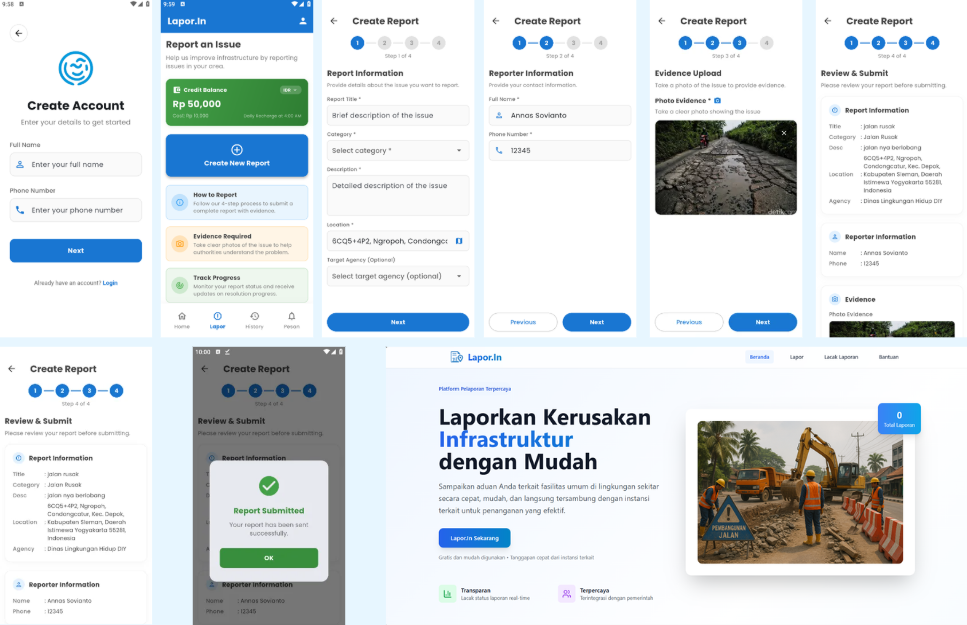 Lapor.in preview