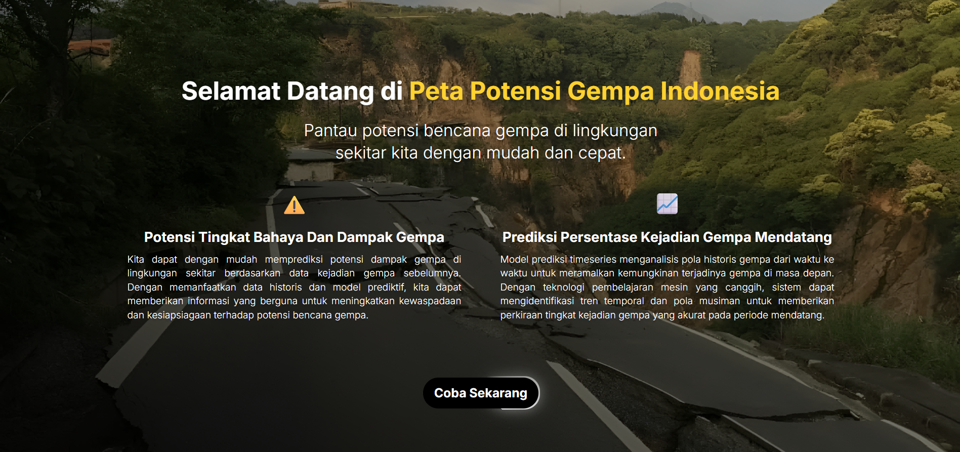 Peta Potensi Gempa RI preview